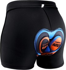 Fahrradhose Herren Radunterhose 5D Gepolstert Radhose Kurz Radlerhose Unterhosen