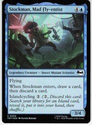 Stockman, Mad Fly-entist 0054 Teenage Mutant Ninja Turtles MTG Foil