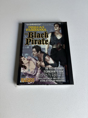 The Black Pirate DVD Snapcase Douglas Fairbanks - Brand New Sealed