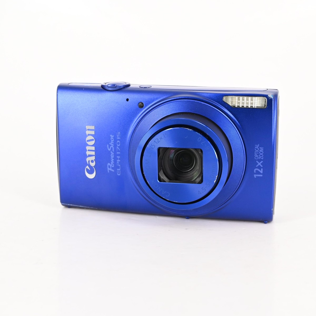 Canon PowerShot ELPH 170 IS 20MP Digital Camera w/12x Zoom Blue