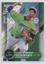 2018 Topps Pro Debut MiLB Leaps and Bounds Triston McKenzie #LB-TM 4r2