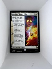 Origin of Spider-Man 9 Rare Marvel's Spider-Man Magic: The Gathering Near Mint