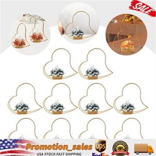 10 Pcs Gold Metal Geometric Centerpiece Elegant Wedding Centerpieces for Tables