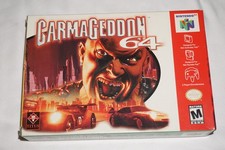 Carmageddon (Nintendo 64 N64) Complete in Box w/ Reg CIB