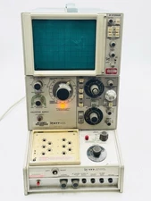 Tektronix 577 Transistor Curve Tracer Tested 177 Standard Test Fixture Works S1
