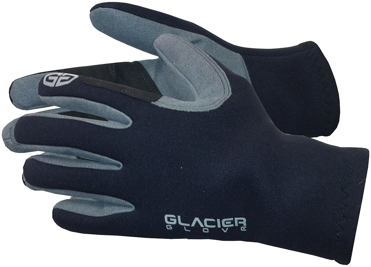 Рыболовные перчатки Glacier Glove Guide - Водостойкий неопрен G-Tek толщиной 2 мм на ощупь 6290₽