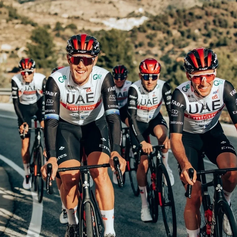 UAE Team Emirates All Weather Jacket Pissei NZ Champ Band Rider Issue Pro Team - Image 2 of 4