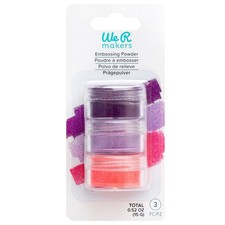 We R Embossing Powder 0.52 oz 3/Pkg-Grape/Lilac/Fuchsia