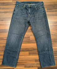 Levis 569 Jeans Mens 36x34 (~36x32) Blue Denim Loose Straight Baggy Wide Leg Y2K