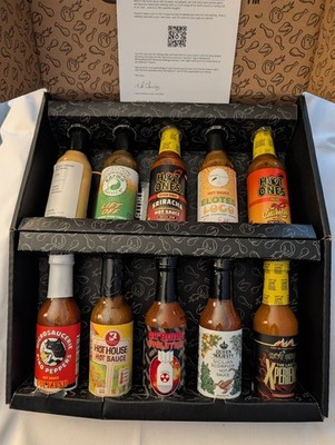 Hot Ones Season 26 Hot Sauce Set 10 Bottles Heatonist Official Box Gift Pack