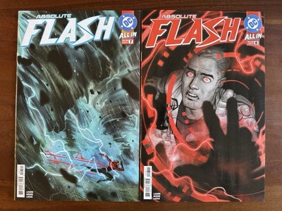 Absolute Flash #7 & 8 - Nick Robles Cover A Lot - DC Comics 2025 - NEW!! NM