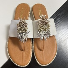 Andre ASOUS Novalee size 38/8US Stretch Tassle Sandal.  (45)