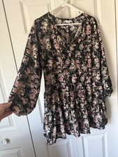 Maurices Floral Mini Dress M