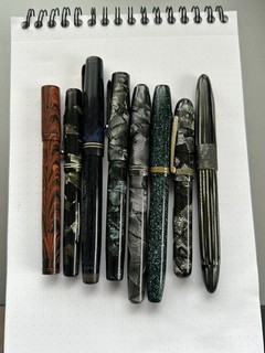 Lotto 8 penne stilografiche vintage Waterman Mabie Todd Sheaffer
