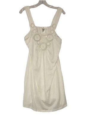 ESTER Dress Crochet Swimsuit Cover Up Dress Size XL Sleeveless Summer