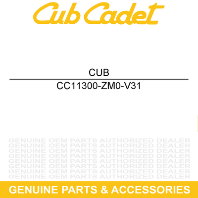 #ad CUB CADET 11300 ZM0 V31 Oil Pan Assembly N5B GCV160LA0 Engine $178.66