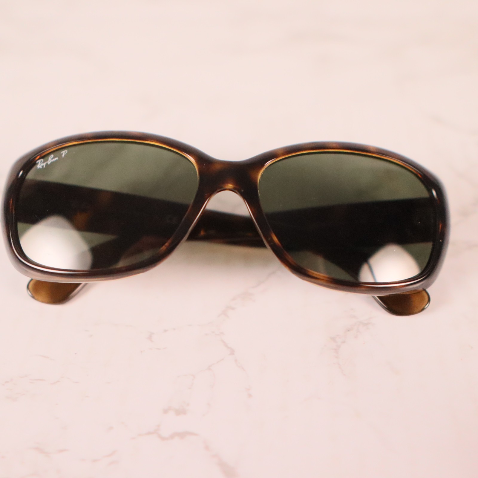 RAY-BAN RB4101 710 JACKIE OHH Tortoise Sunglasses FRAMES ONLY Italy 58-17-135