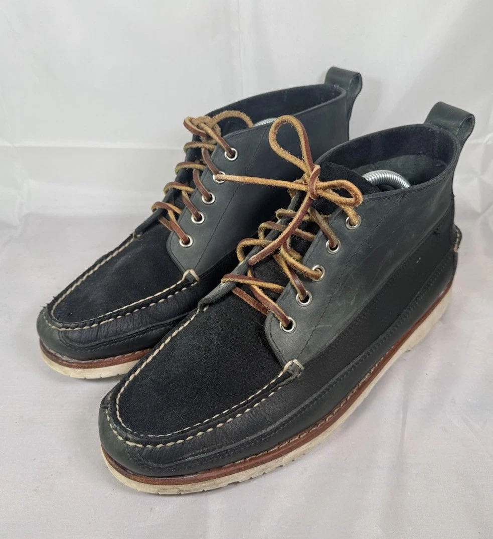 G.H. Bass Camp Ranger Blue Leather Suede Chukka Mid Ankle Boots Men's UK 9
Opens in a new window or