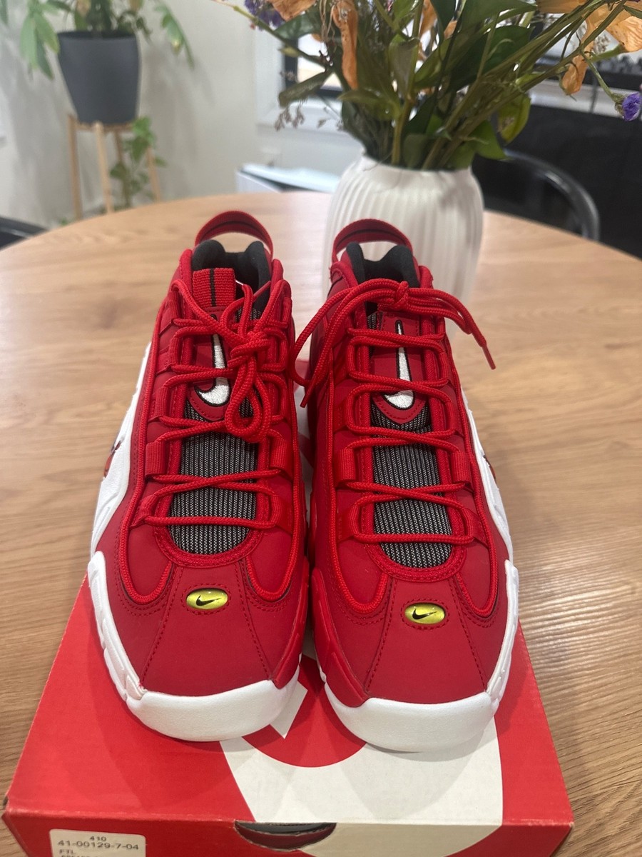 Size 8.5- Nike Air Max Penny 1 University Red | eBay
