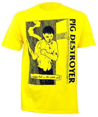 Authentic PIG DESTROYER I Needed That T-Shirt Yellow S NEW