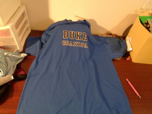 DUKE UNIVERSITY “DUKE GRANDPA” SHIRT SZ 2XL NEW $25 - Picture 5 of 5