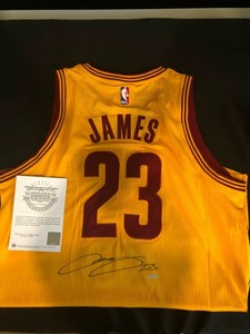 lebron james signed jersey ebay