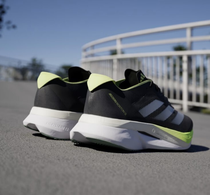 【新品27.5cm】 ADIZERO BOSTON 12 M Adidas ADIZERO BOSTON 12 Men's Sneakers JI4477 Aurora Ink / Silver