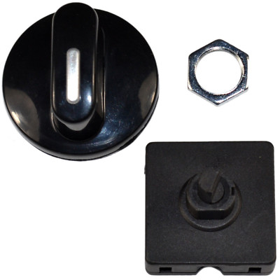 HQRP 4-Position 3-Speed Rotary Switch for Three Speed Furnace Motor, Range Hood
