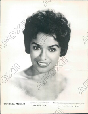 Singer & Actress Barbara McNair with Bud & Travis Press