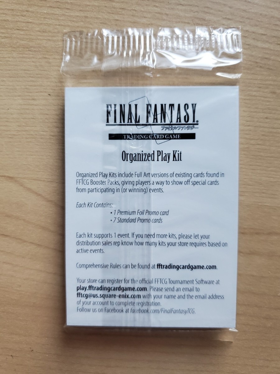 Regis Foil Full Art Sealed Promo - PR-117/15-103R Final Fantasy
