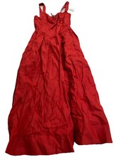 Reformation Women’s Sundried Tomato Balia Linen Dress Size 0