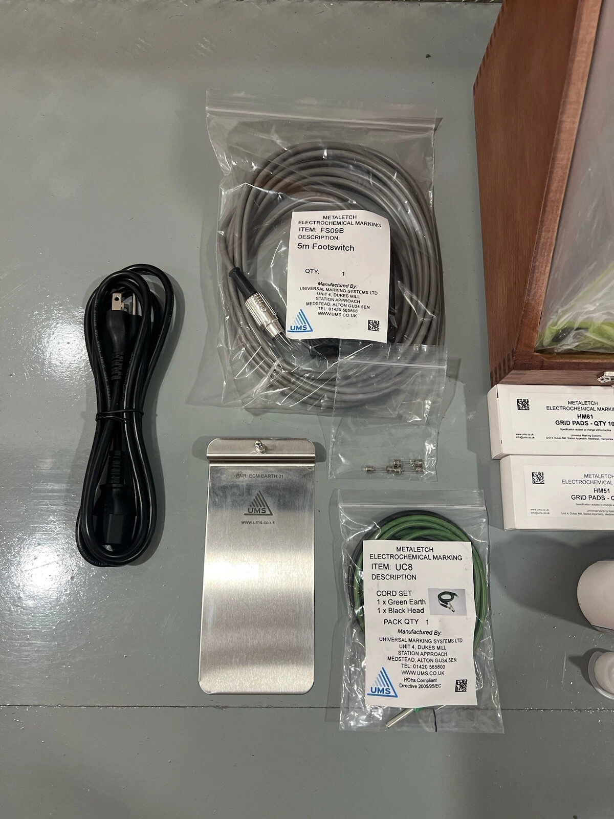 Metaltech ME3000T Advanced UMS Electrochemical Marking Machine Kit - Brand New 8