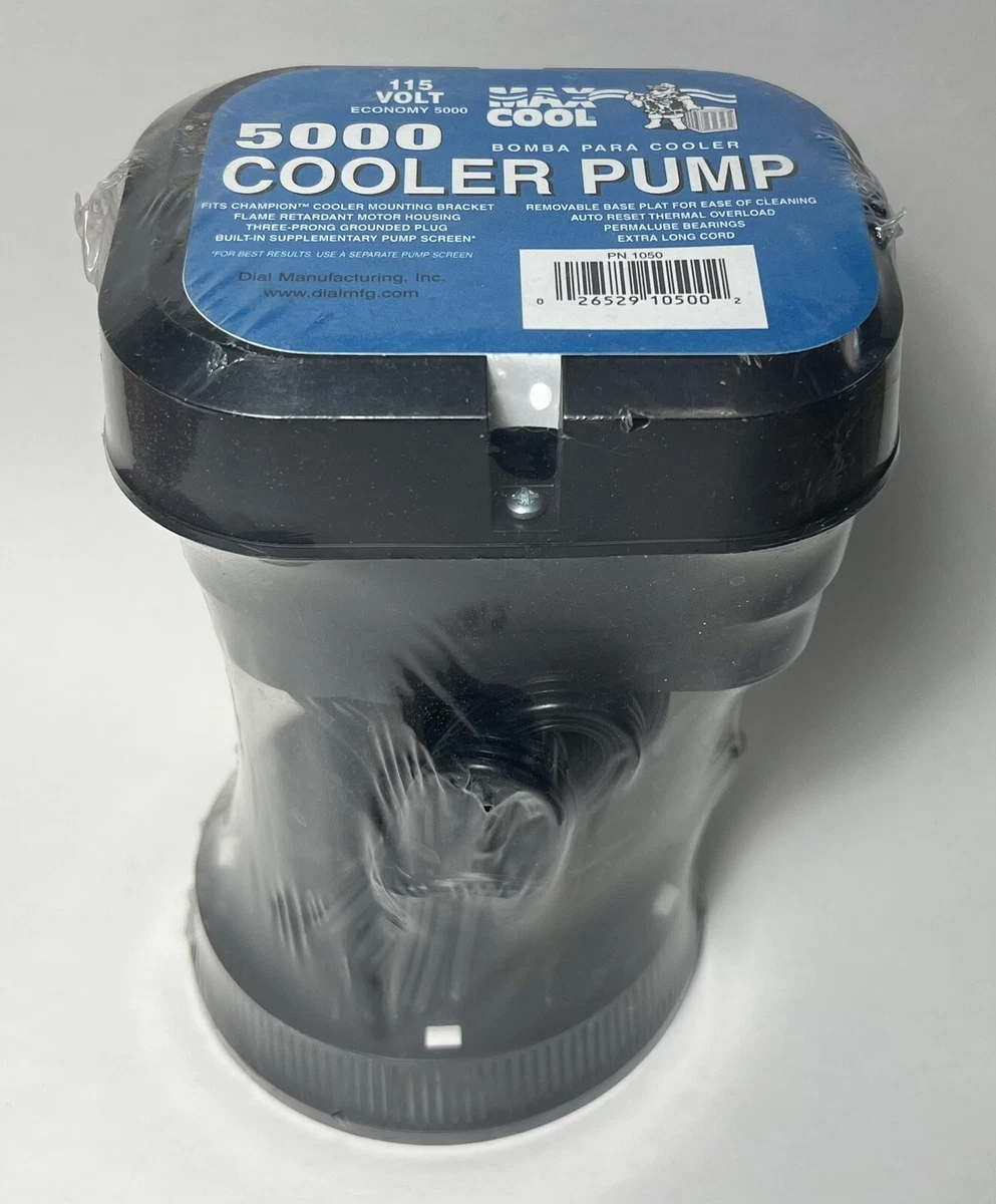 ECON5000 60Hz 1/140 HP MaxCool Evaporative Cooler Pump SEALED NEW 