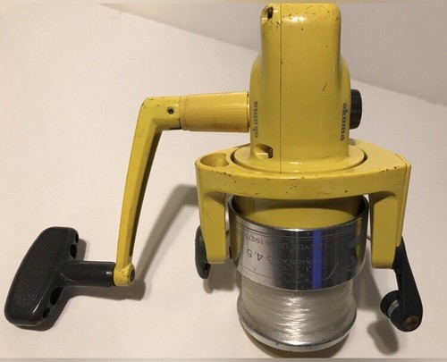 Vintage OKUMA CHASER BX-65 Fishing Reel China Spool Camping Rod Outdoor Lure x - Picture 4 of 10