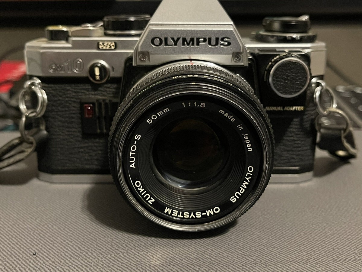 Olympus OM10 w/ Zuiko MC 50mm f/1.8 And Manuel Adapter | eBay
