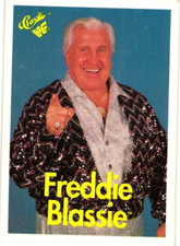 Classic WWF 1990 Classic Games/Score Board card 94 Classy Freddie Blassie