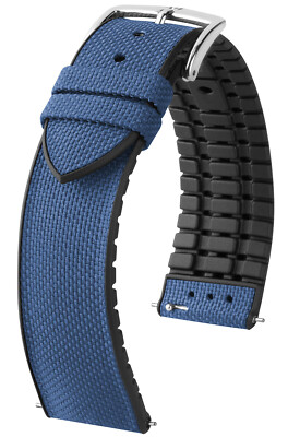 Uhrenarmband  HIRSCH ARNE L Premium Caoutchouc Water-Resistant quick release