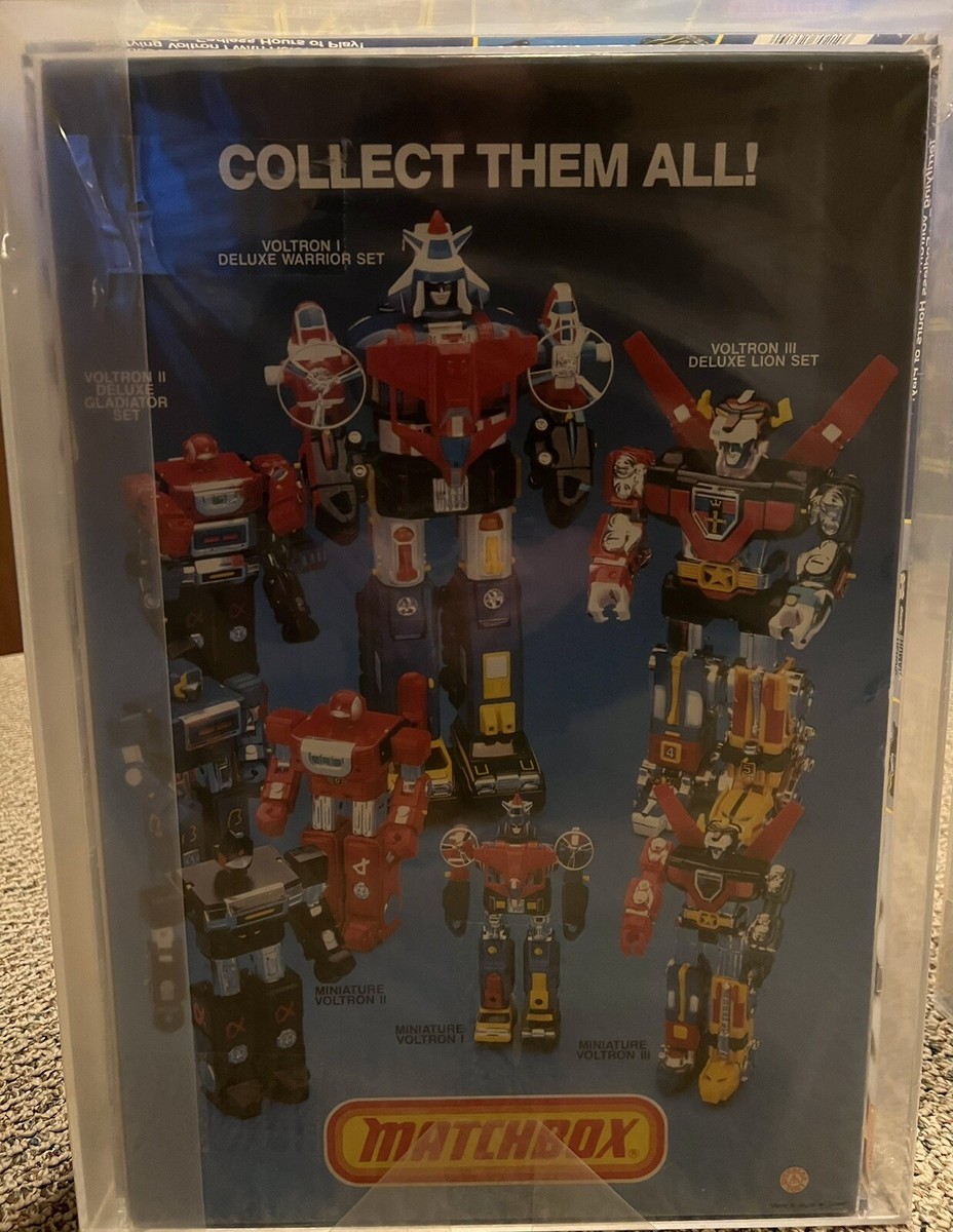 Vintage 1984 Matchbox Voltron AFA Graded Full Set MISB | eBay