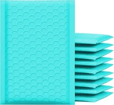 SuperPackage® 200 #2  8.5 X 11 Poly Bubble Mailers Padded Envelopes-Teal