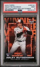 2023 Topps #HRCW1 Adley Rutschman Hr Challenge Win-September PSA 9