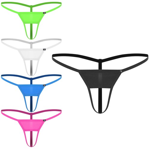Para hombres Sissy Calzoncillos Tanga Entrepierna Abierta Bragas Hueco Ropa Interior Lencería Sexy - Imagen 3 de 44