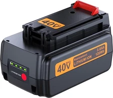 Simple Plus+ 3.0Ah 40V Max LBXR36 Replacement for Black and Decker 40V Lithium 