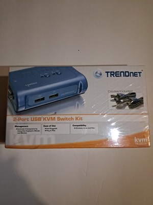TRENDnet Tk207 2-port USB KVM Switch Cable Kit