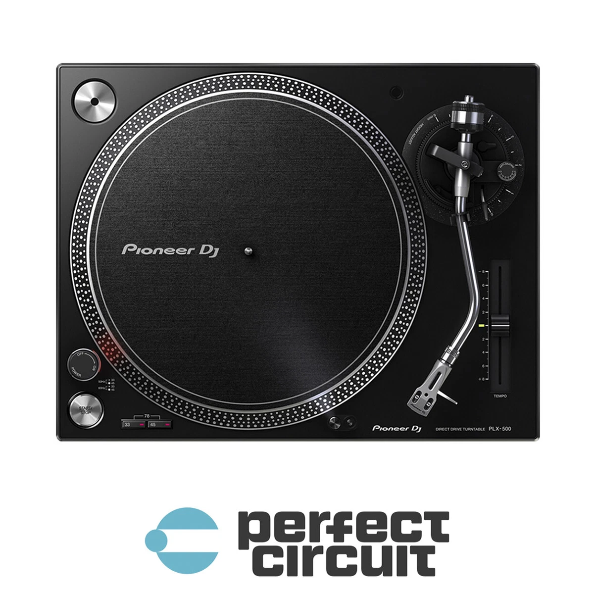 Pioneer PLX-500-K PLX500K TURNTABLE - NEW - PERFECT CIRCUIT
