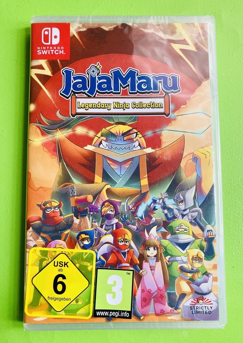 JAJAMARU: LEGENDARY NINJA COLLECTION New Nintendo Switch Rare