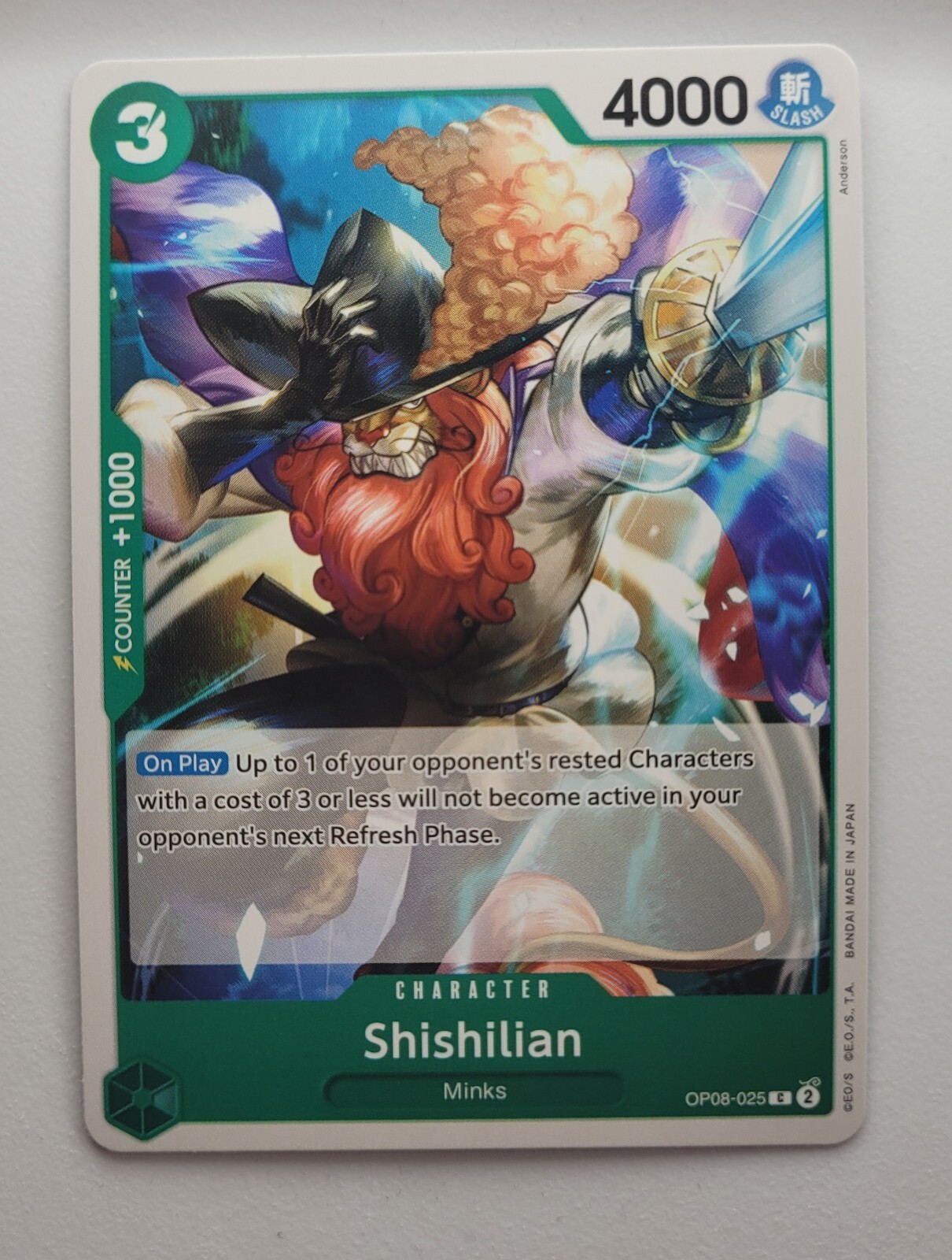 One Piece CCG: SHISHILIAN | Common | SAVE UP TO 25% | OP08 Legends