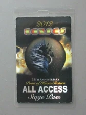 Kansas backstage pass laminated 35th Anniversary Tour Foil paper AUTHENTIC !