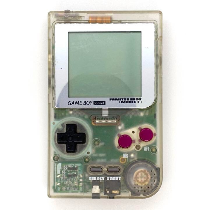 【美品】希少　ゲームボーイポケット　ファミ通限定モデル　任天堂 ゲームボーイポケットファミ通
