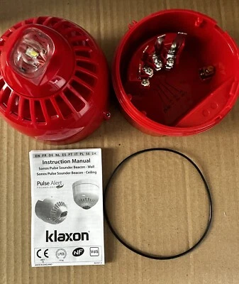 Klaxon Sonos ESC-5003 Pulse Conventional Sounder Beacon 17-60V - ESF-5003