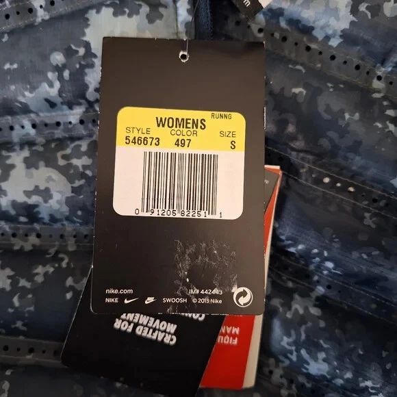 Nike Aeroloft 800 Mujer Chaleco de Plumón Azul Embalable Correr Ropa Activa Deporte Pequeño Foto 3 de 4